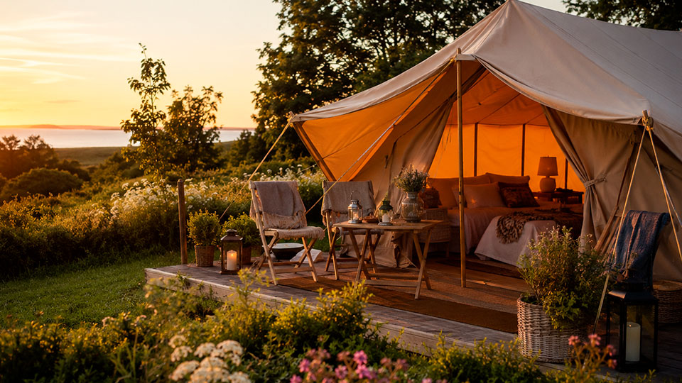 De bedste glamping oplevelser i Danmark