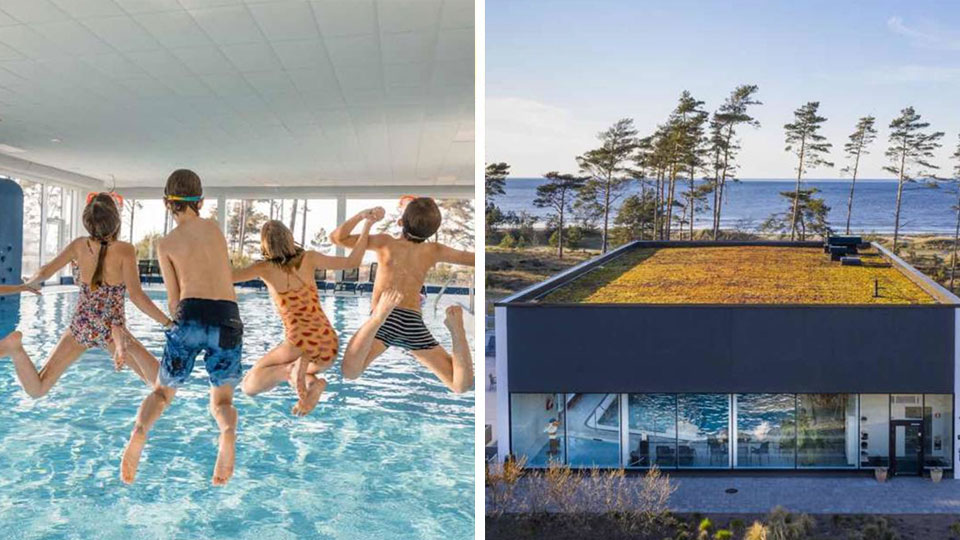 Familieophold i weekend på Hotel Riviera Strand i Sverige