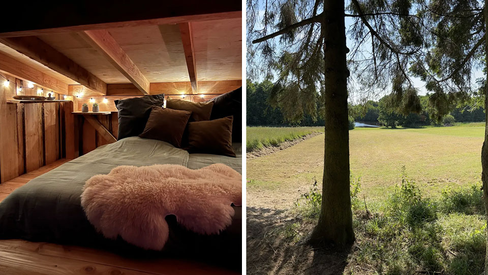 Overnatning i Udsigts Shelter